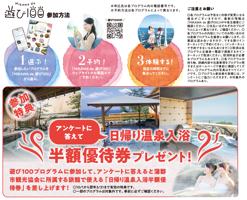 遊び100参加方法